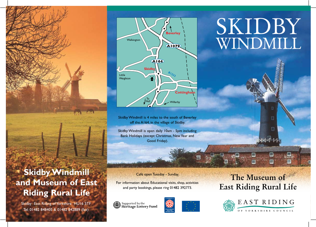Skidby Walkington A1079 Windmill
