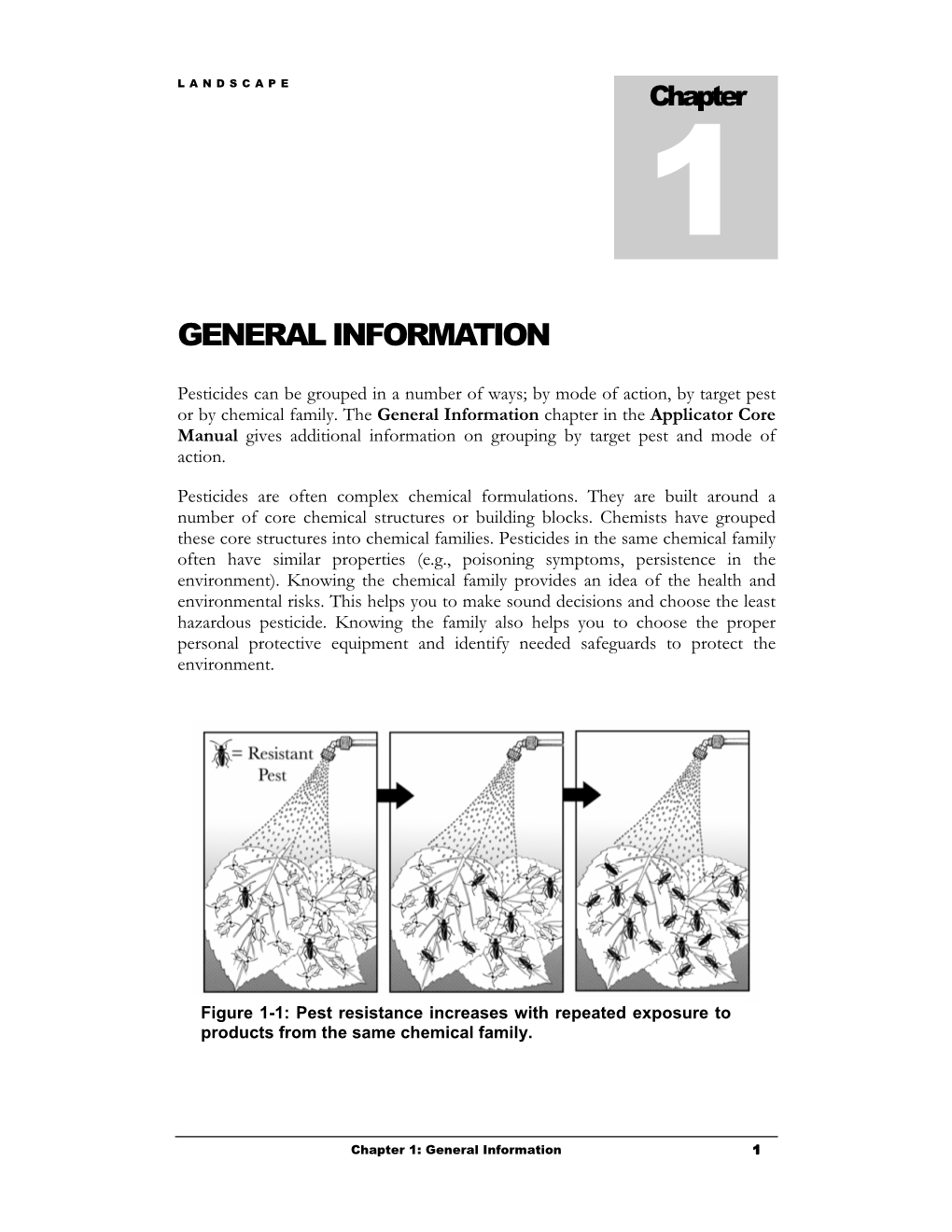 Chapter 1: General Information 1 LANDSCAPE