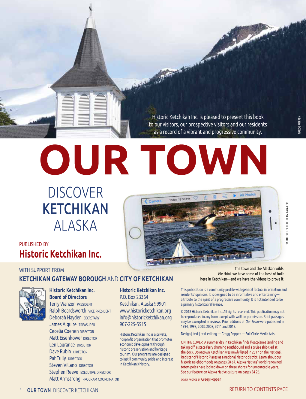 DISCOVER KETCHIKAN ALASKA Published by CO