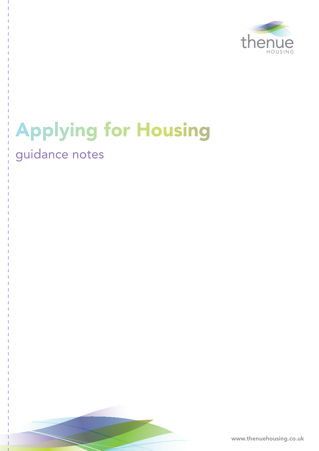Applying for Housing Guidance Notes