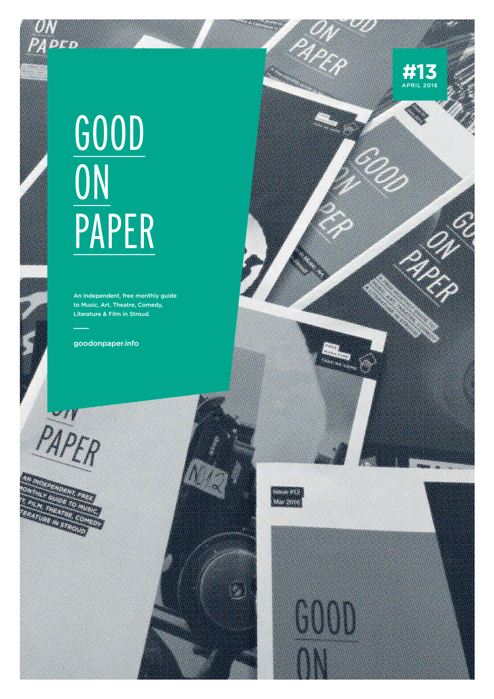 Goodonpaper.Info #13 | APRIL 2016 EDITOR’S NOTE 3