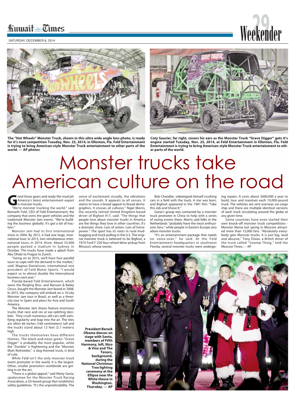 Monster Trucks Take American Culture on the Road