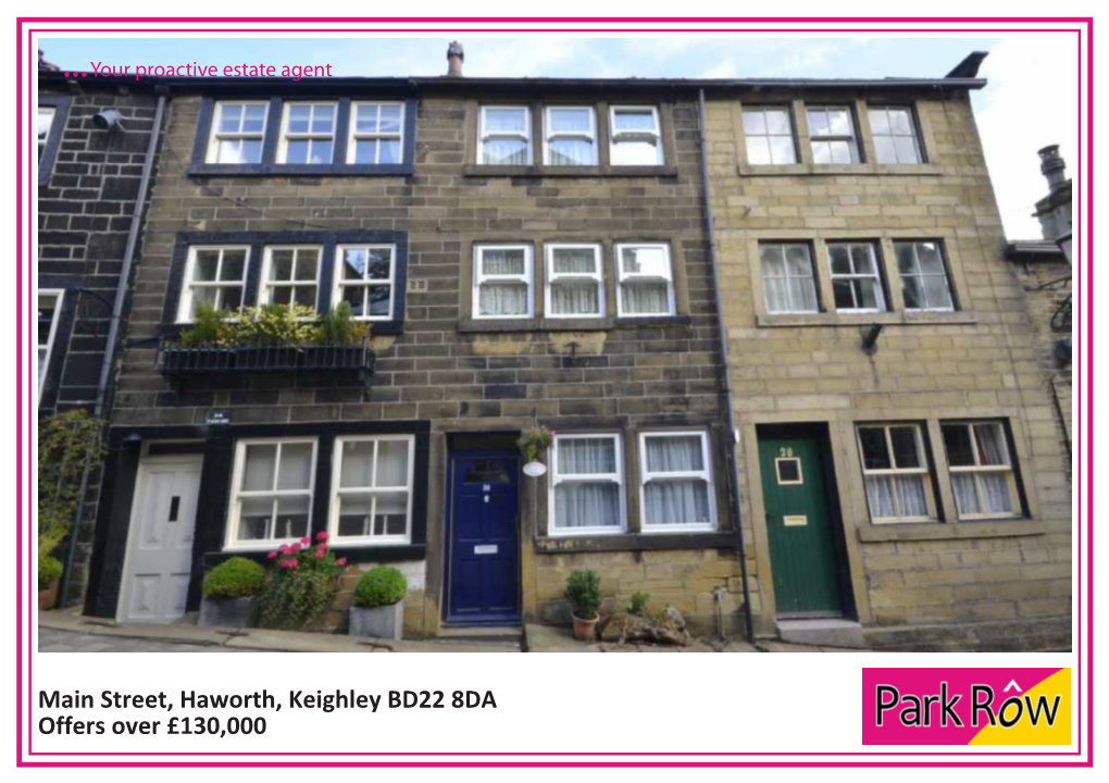 Street, Haworth, Keighley BD22 8DA Offers Over £130000