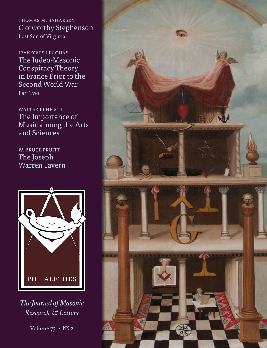 The Journal of Masonic Research & Letters