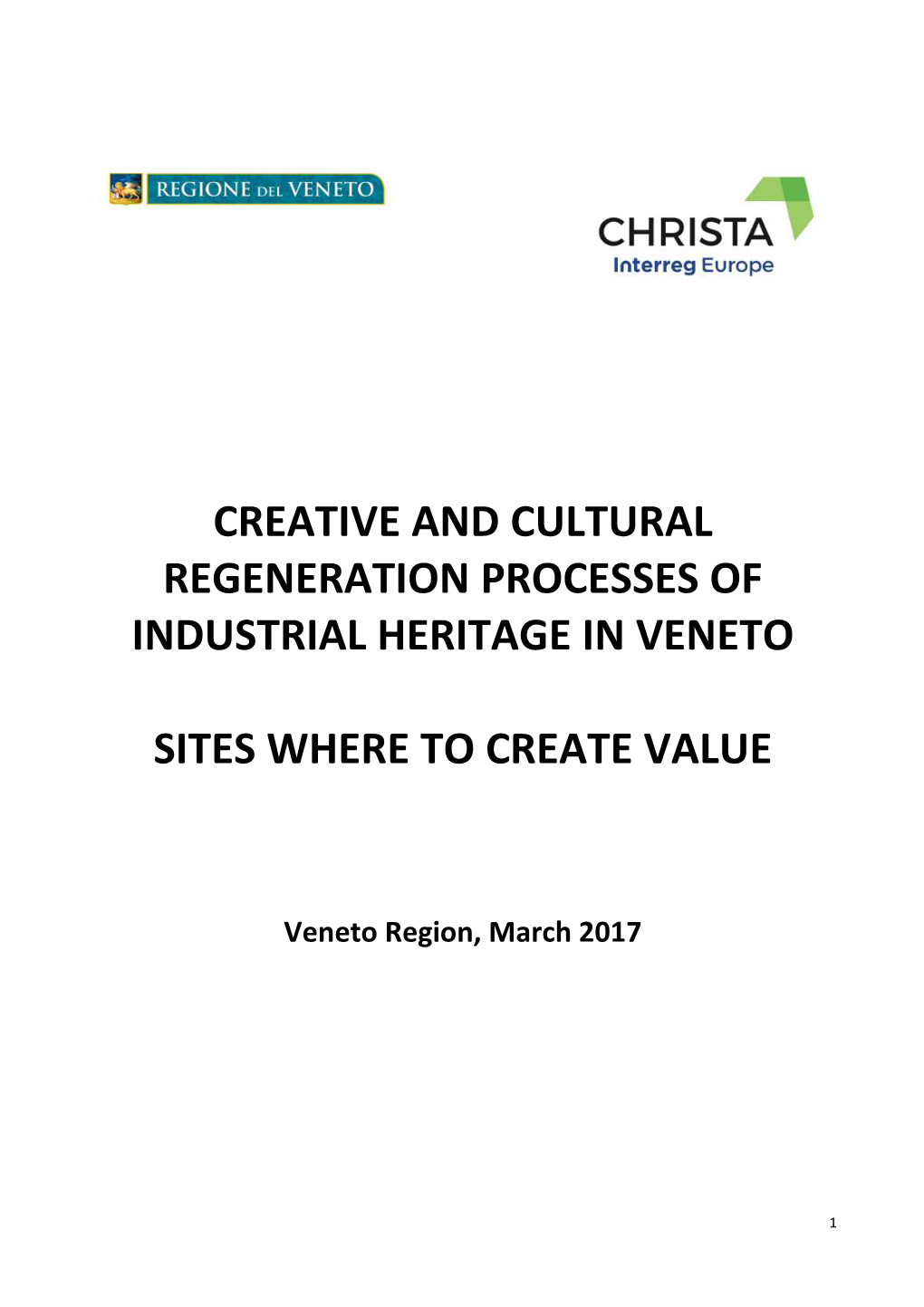 Focus Industrial Heritage Veneto Region