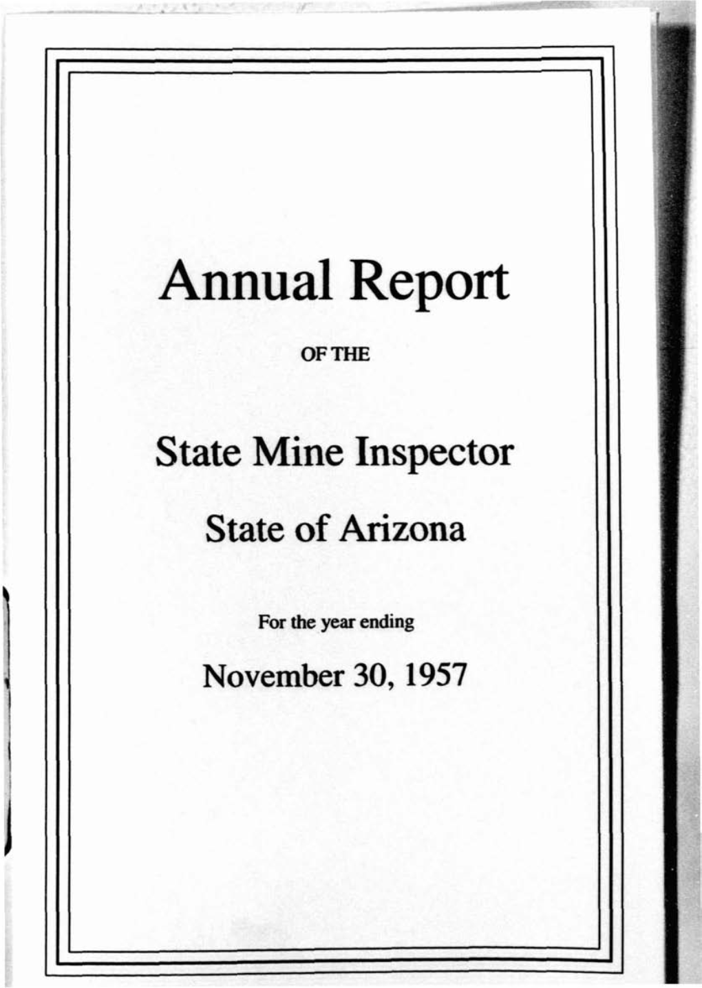 State Mine Inspector