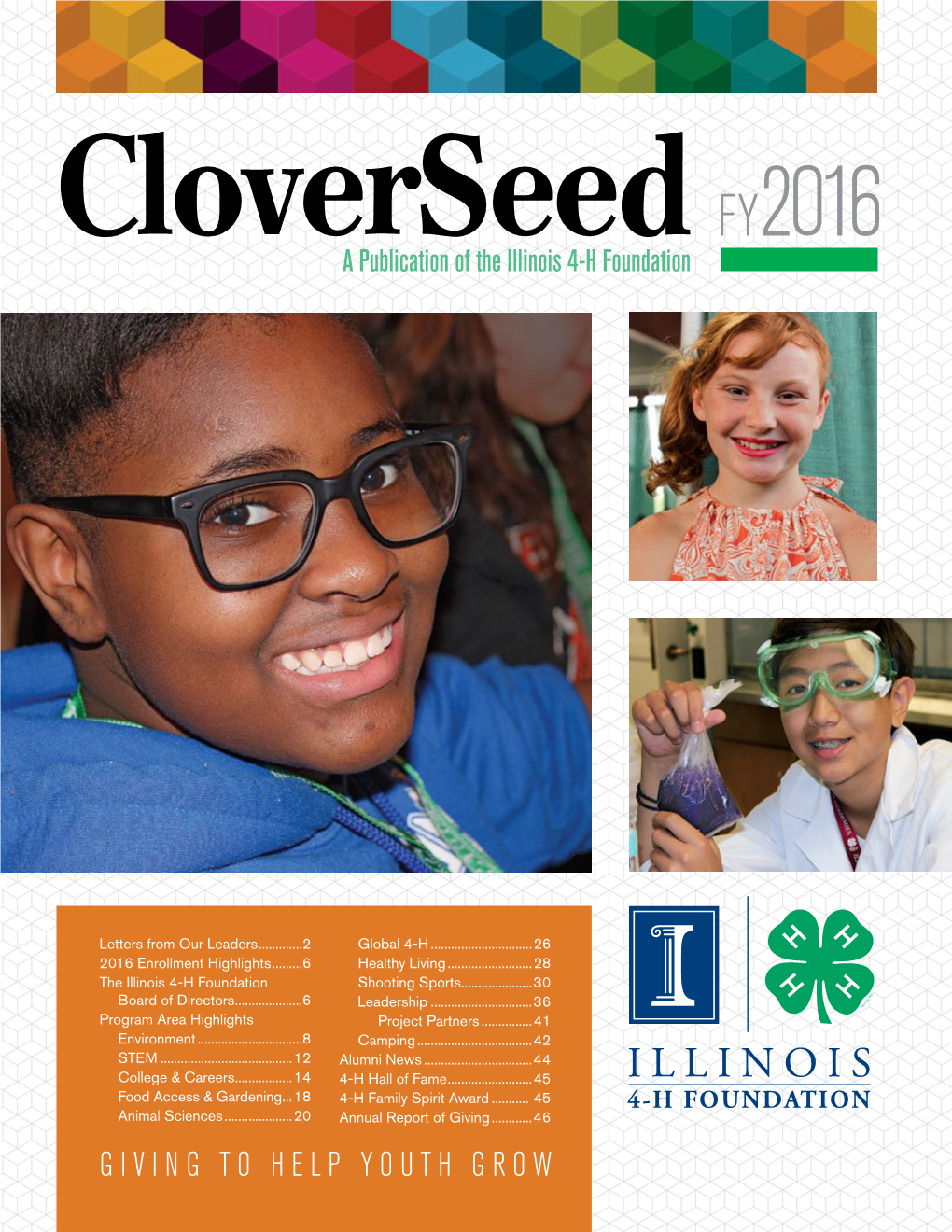 FY2016 a Publication of the Illinois 4-H Foundation
