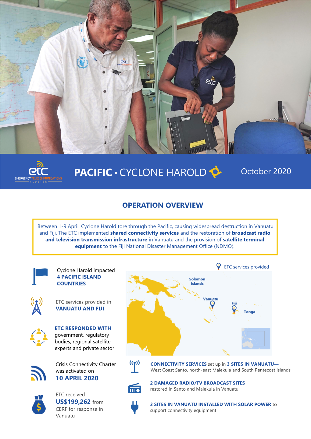 Pacific• Cyclone Harold