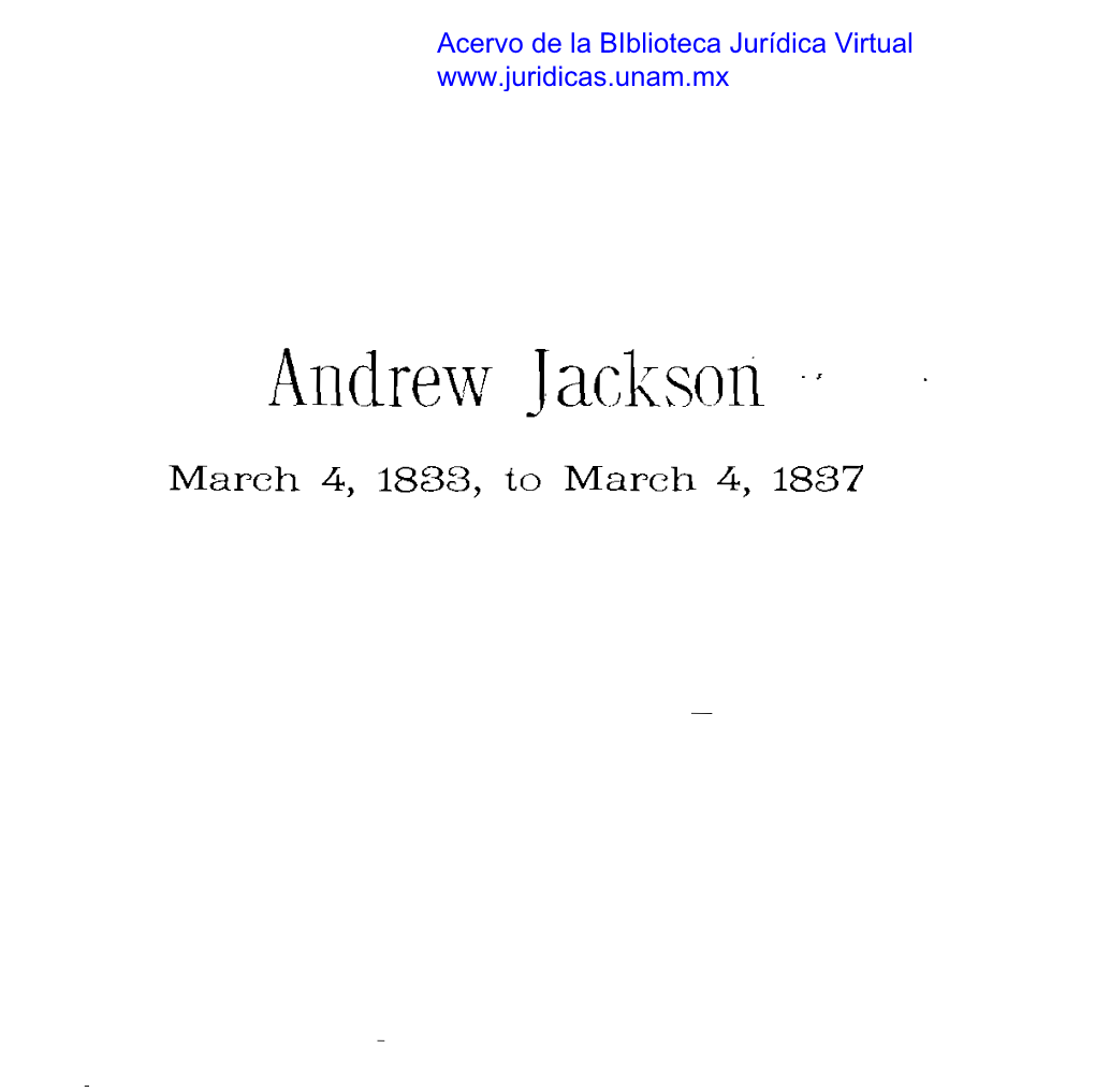 Andrew Jackson