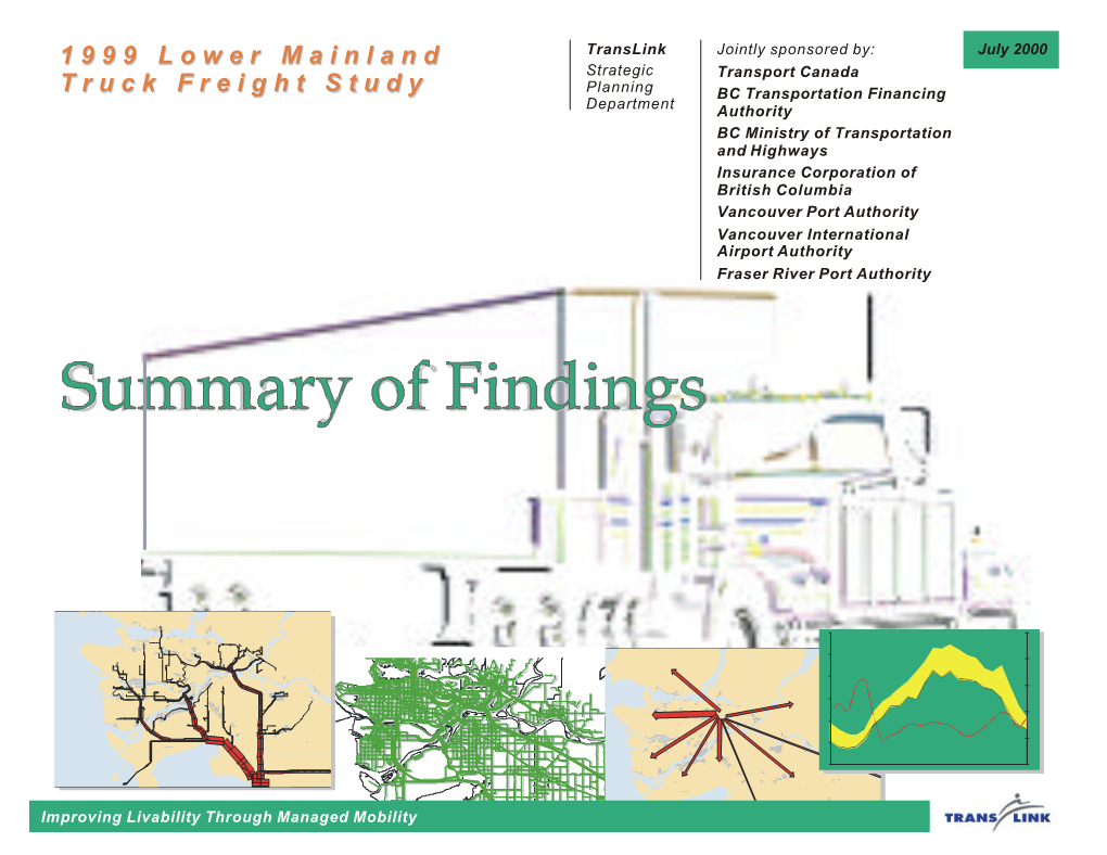1999 Lower Mainland Truck Freight Study Summary Report