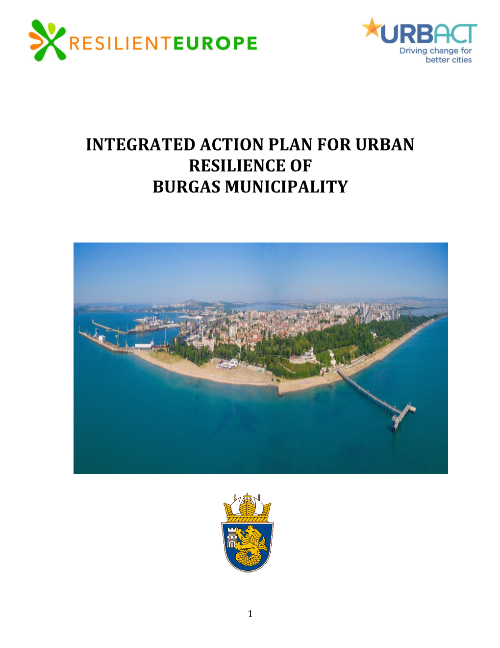 Integrated Action Plan for Urban Resilience of Burgas Municipality