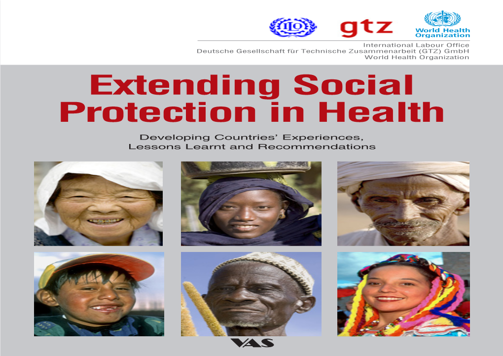 Extending Social Protection in Health