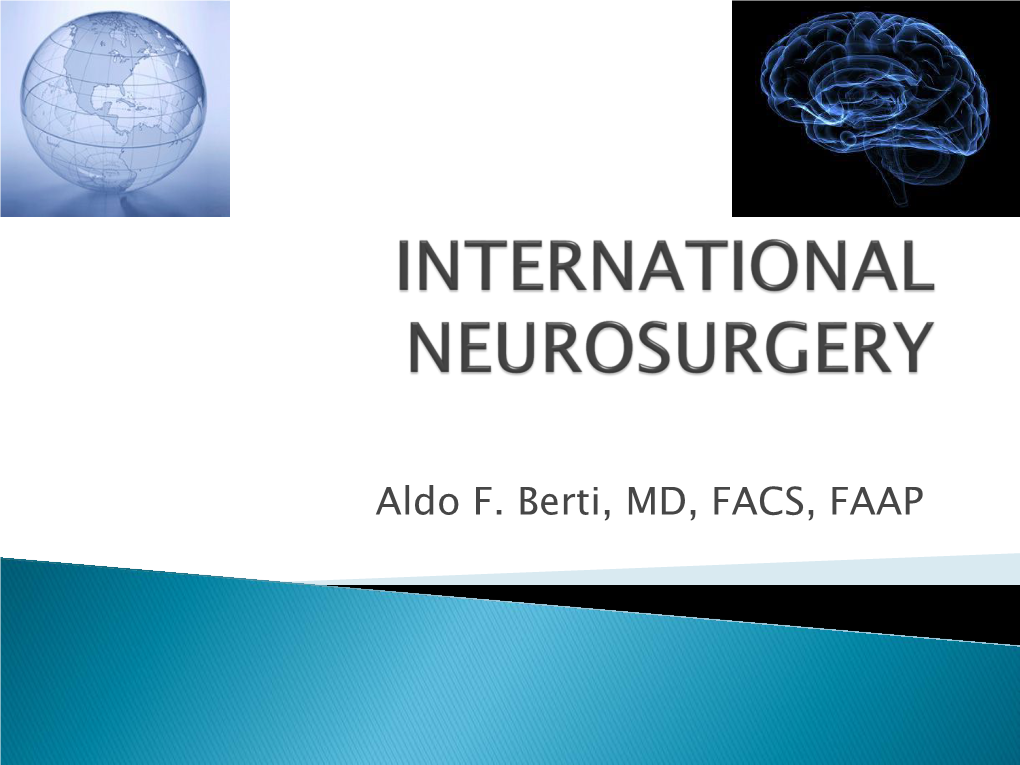 International Neurosurgery