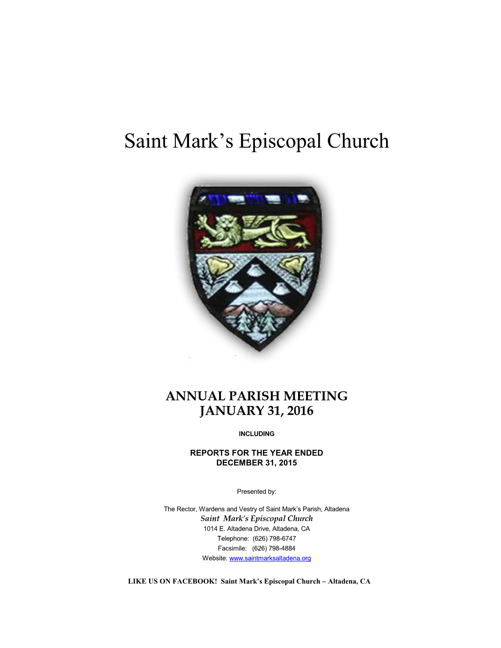 Saint Mark's Episcopal Church