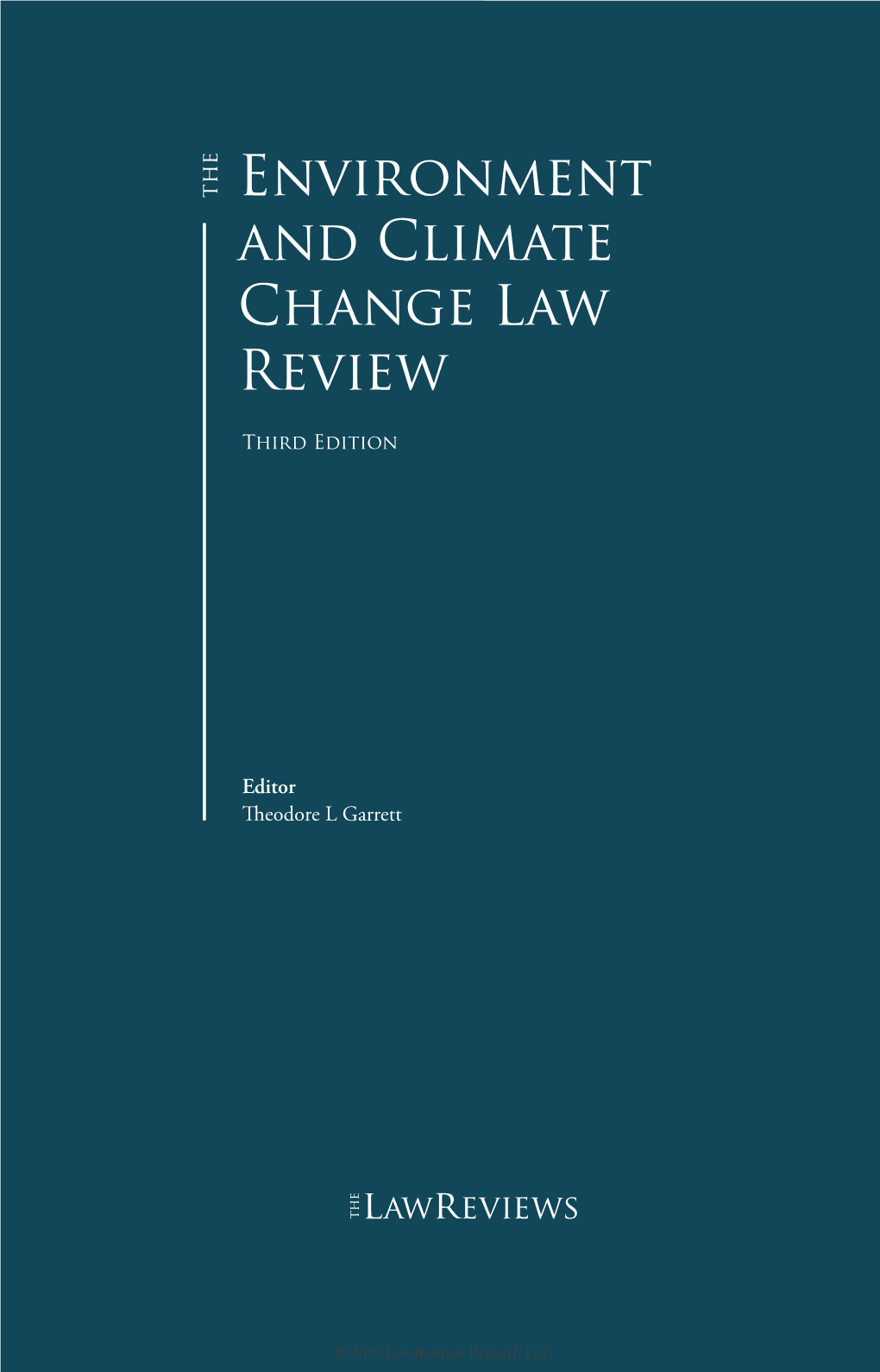 Environment and Climate Change Law Review