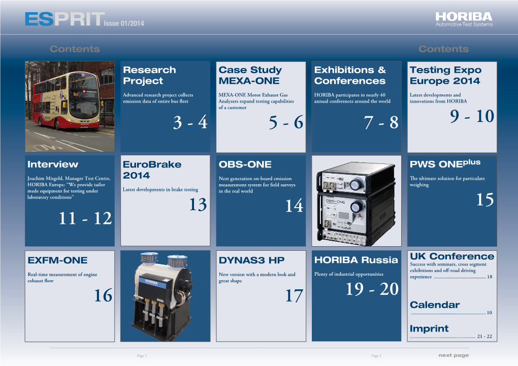 DYNAS3 HP Contents Contents Interview Research Project