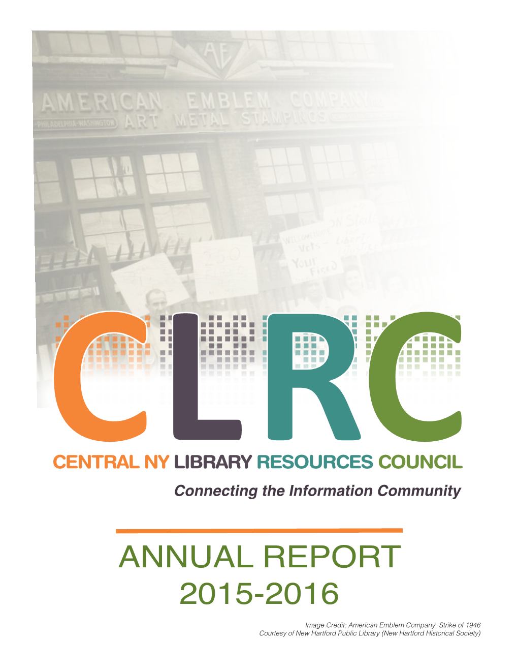 CLRC Annual Report 2015-2016