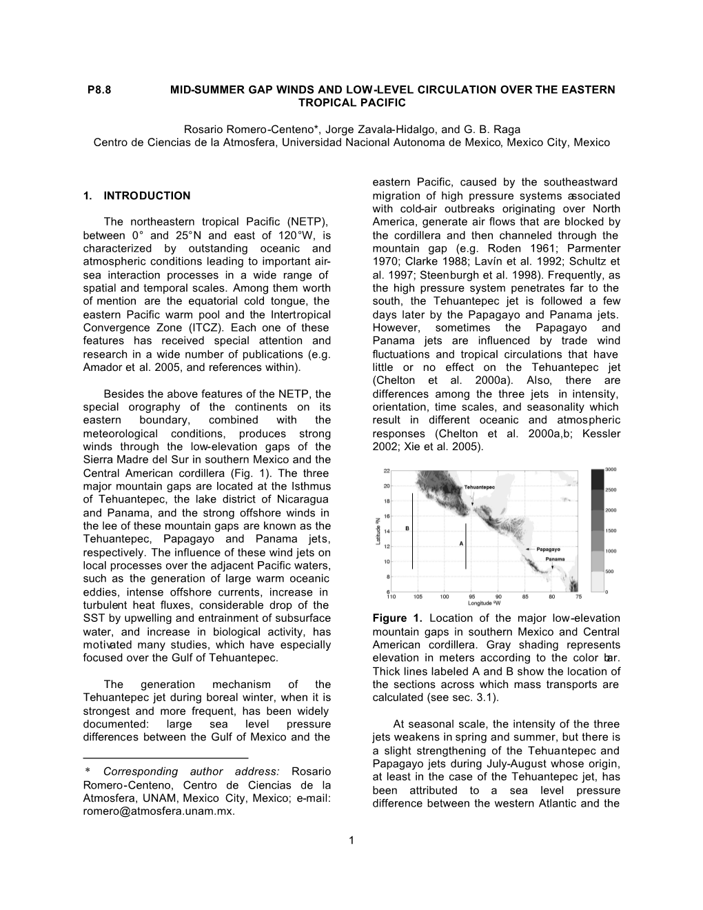 1 P8.8 Mid-Summer Gap Winds and Low-Level Circulation