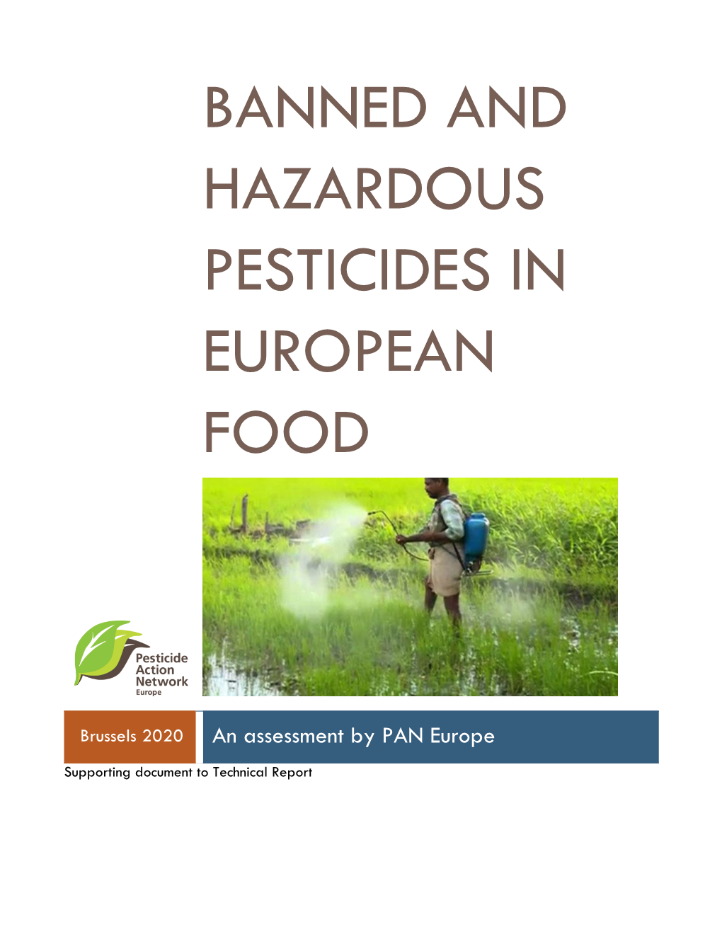 Banned and Hazardous Pesticides in European Food