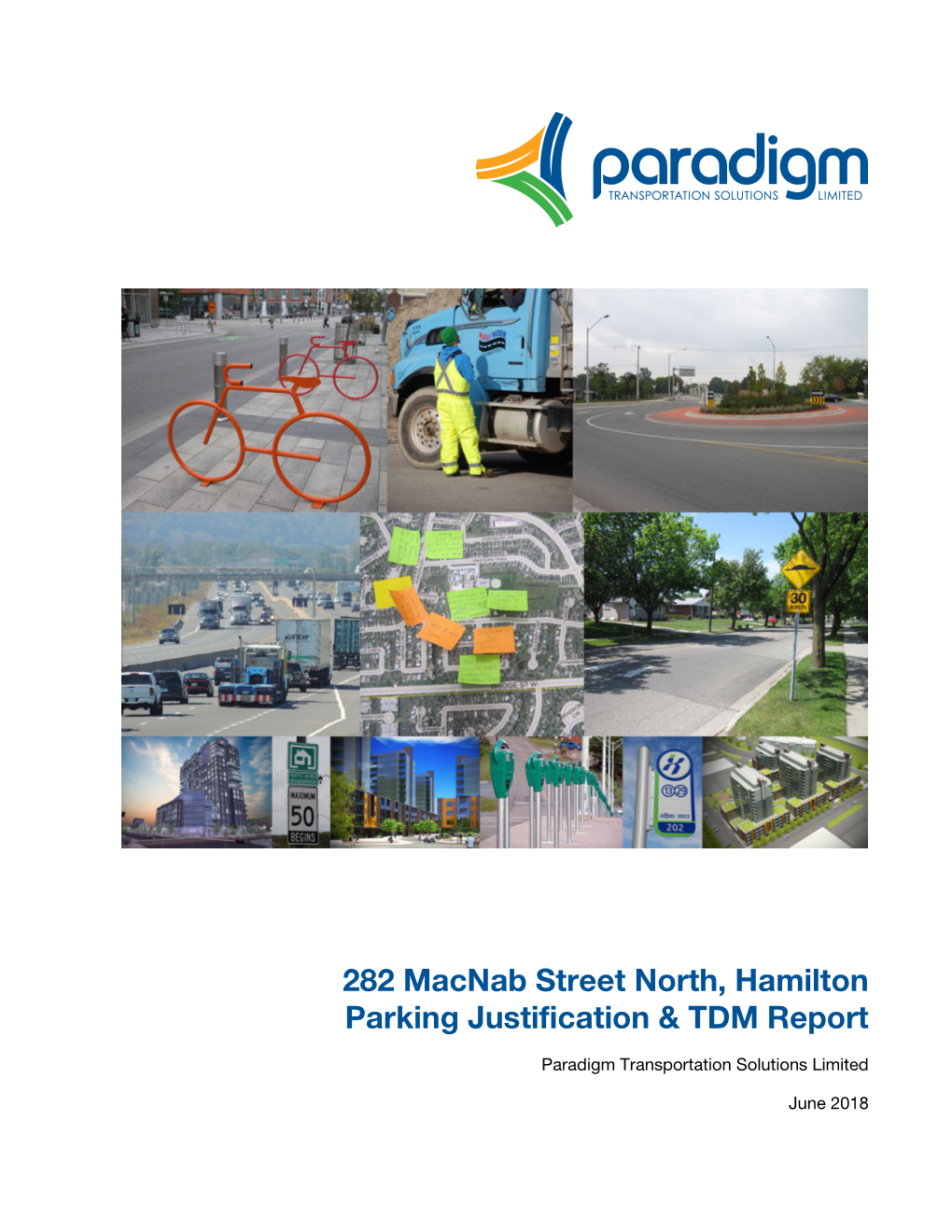 282 Macnab Street North, Hamilton Parking Justification & TDM Report