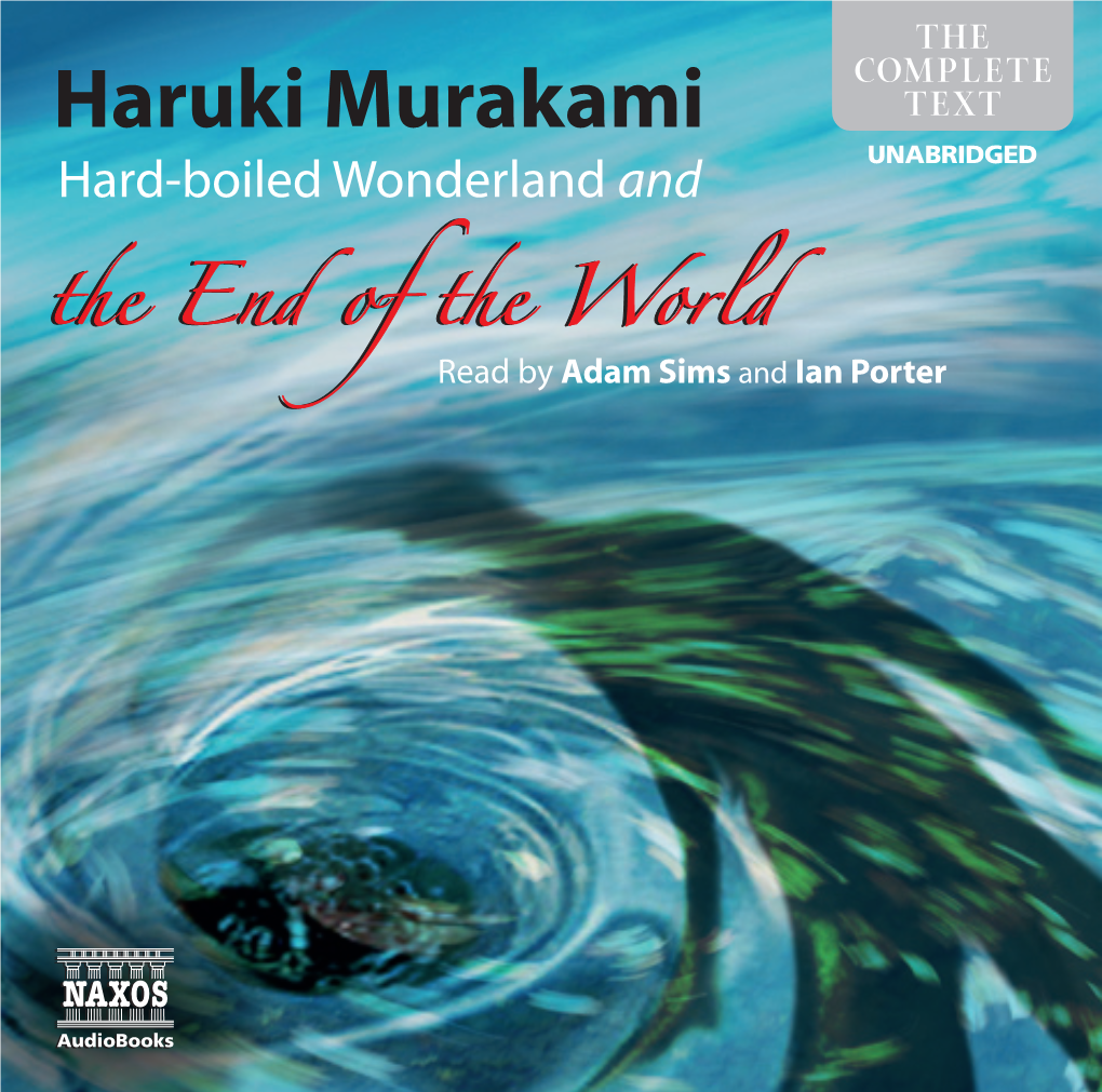 Haruki Murakami TEXT UNABRIDGED Hard-Boiled Wonderland And
