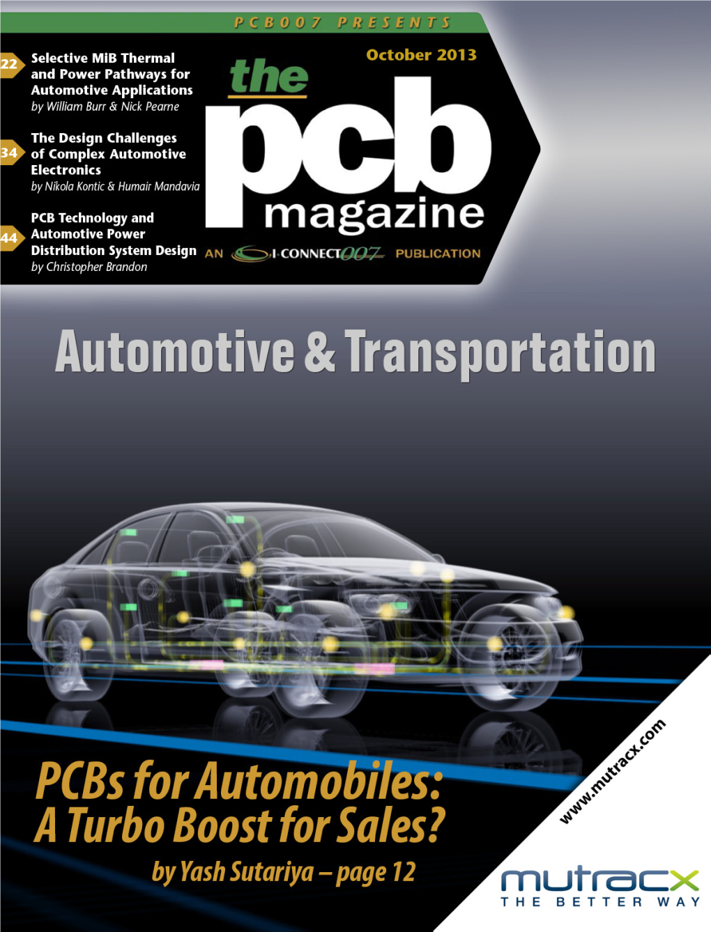 The PCB Magazine, October 2013