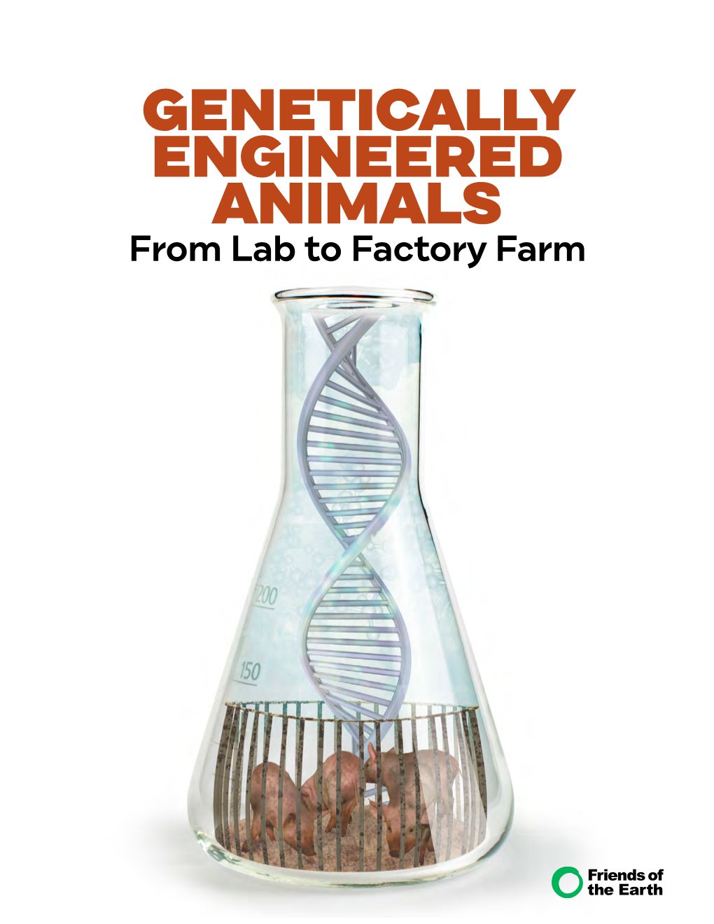 GENETICALLY ENGINEERED ANIMALS from Lab to Factory Farm Gene-Edited Farm Animals, Including Cows, Sheep, Pigs and Chicken Are in the Development Pipeline