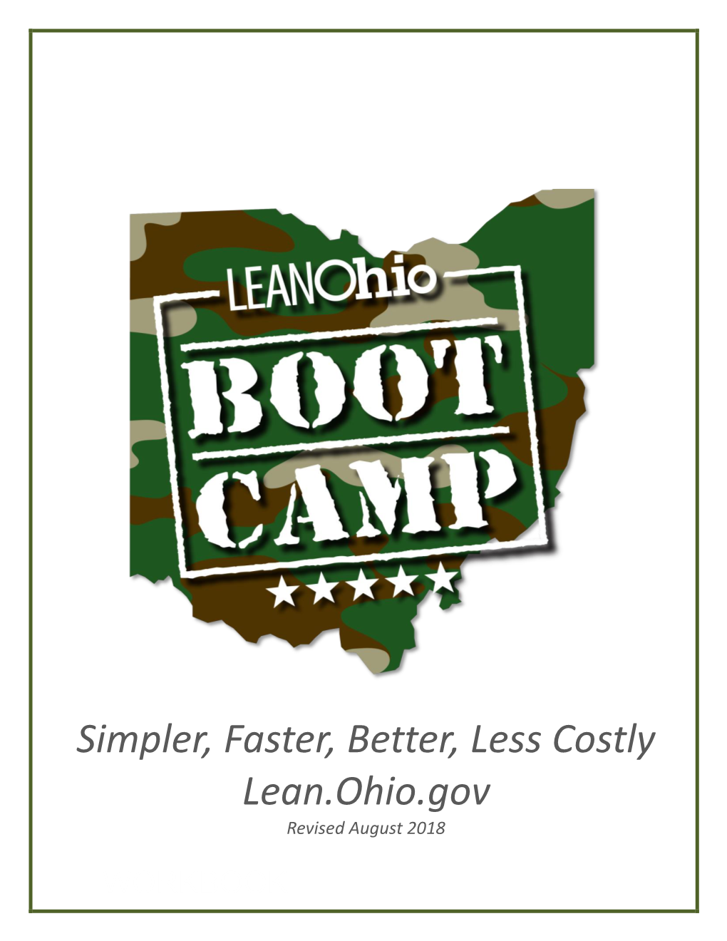 Simpler, Faster, Better, Less Costly Lean.Ohio