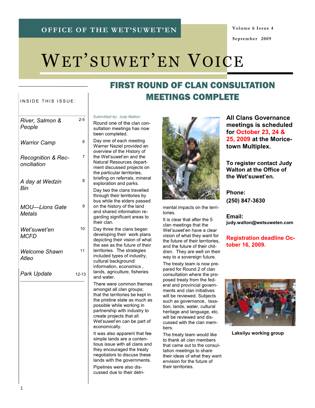Wet'suwet'en Voice