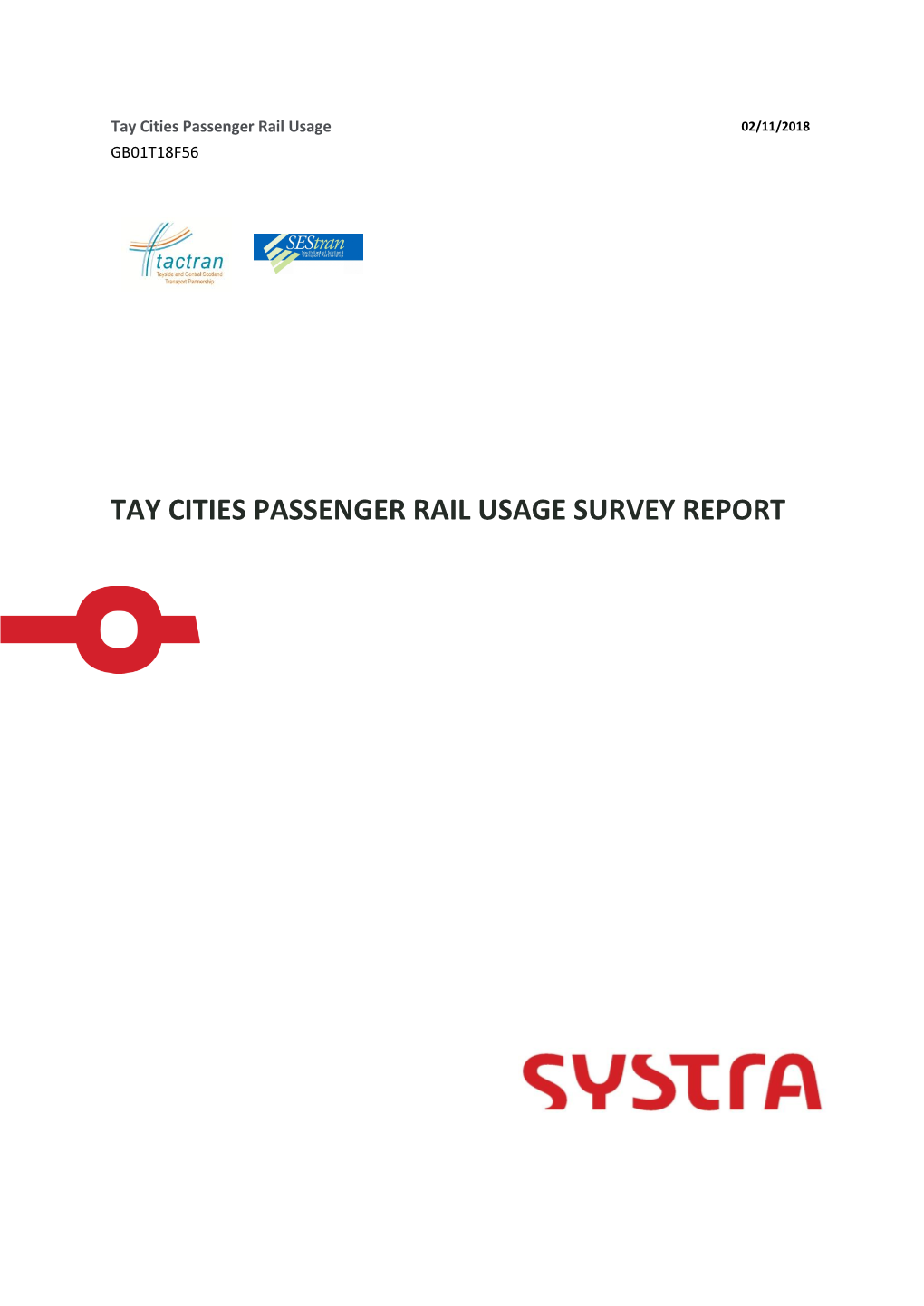 Tay Cities Passenger Rail Use Survey