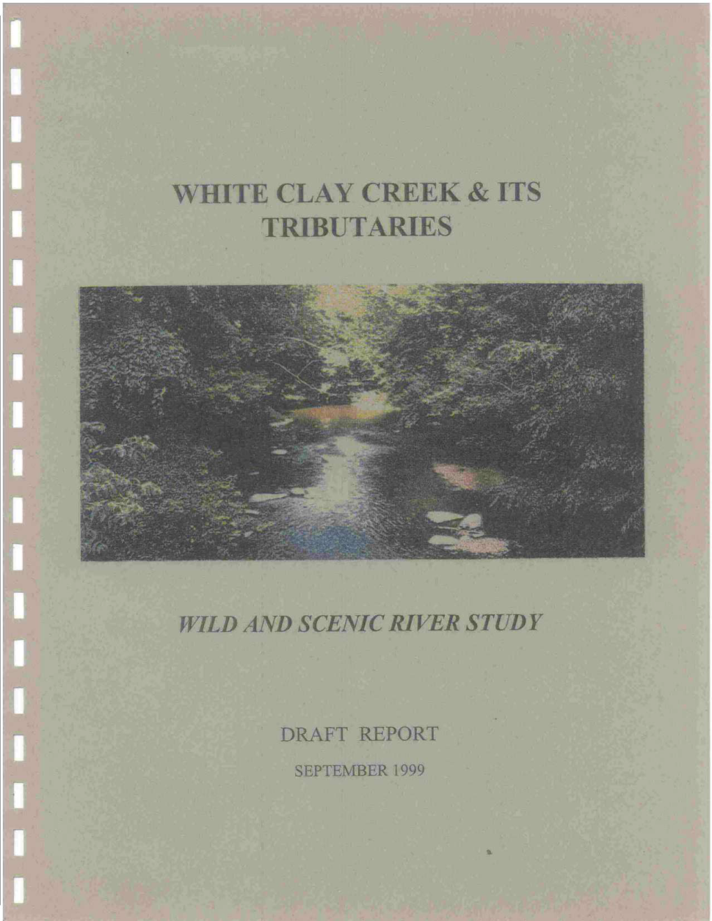 White Clay Creek & Its Tributaries