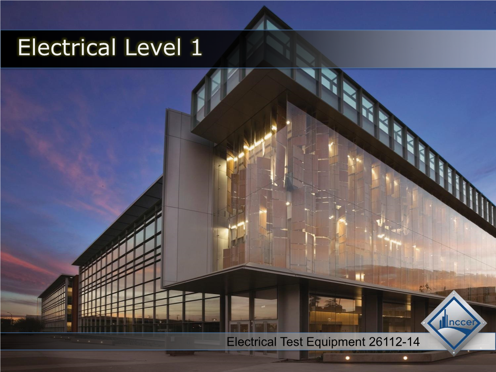 Electrical Level 1