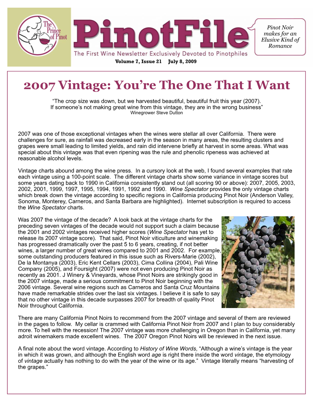 Pinotfile Vol 7 Issue 21