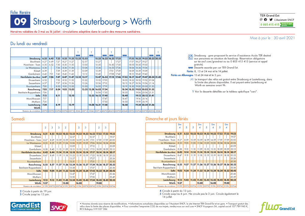 Strasbourg &gt; Lauterbourg &gt; Wörth