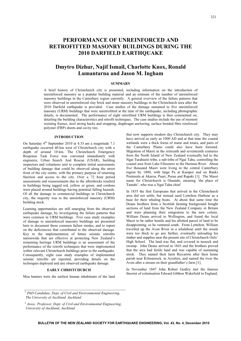 Seismic Ratings for Degrading Structural Systems