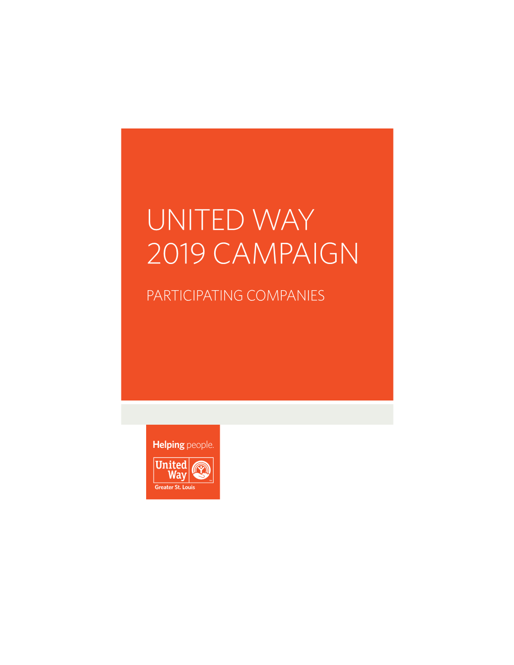 United Way 2019 Campaign