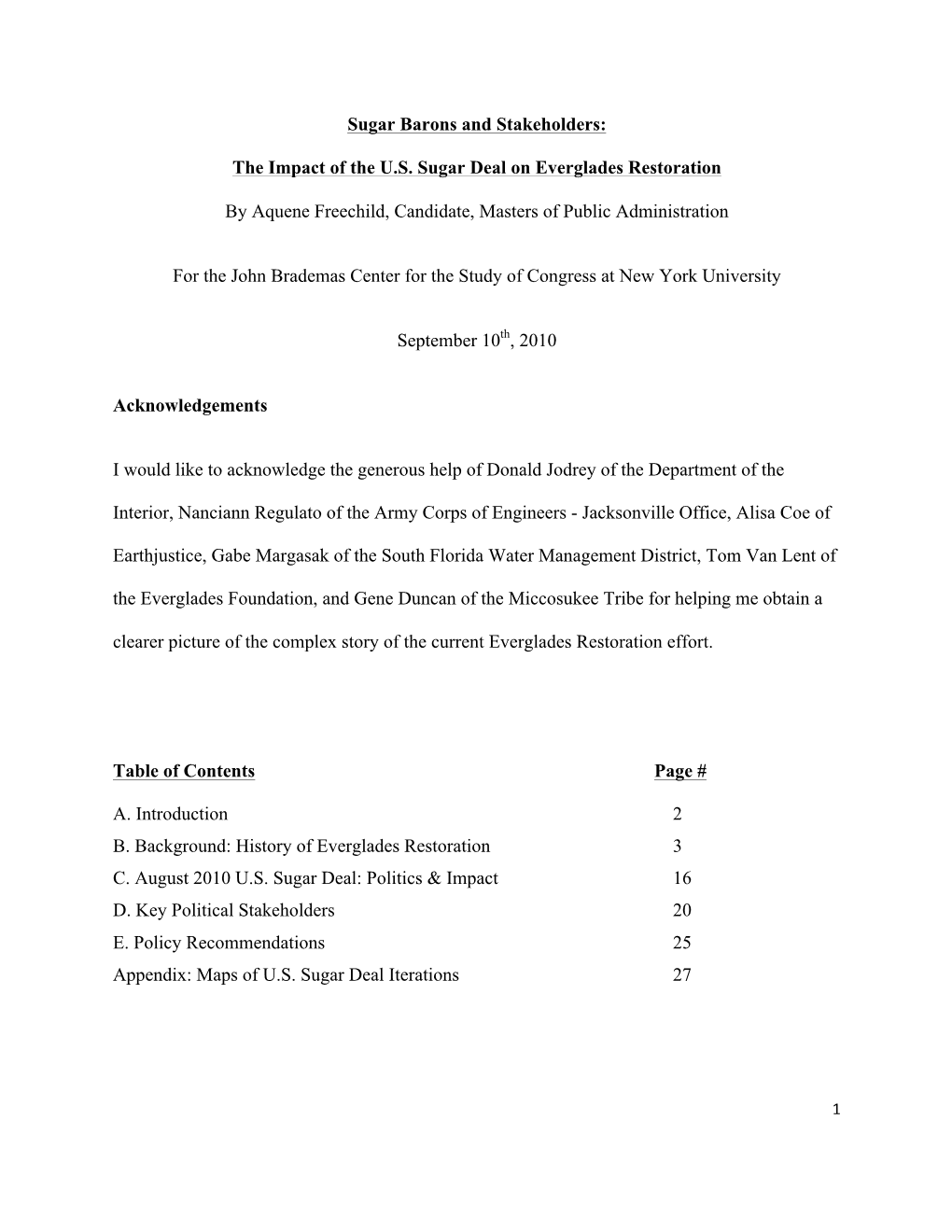 Afreechild.Everglades US Sugar Deal Paper2