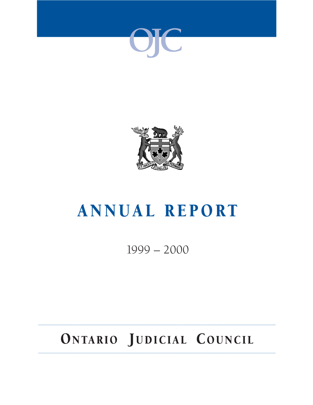 Annual Report 1999-2000