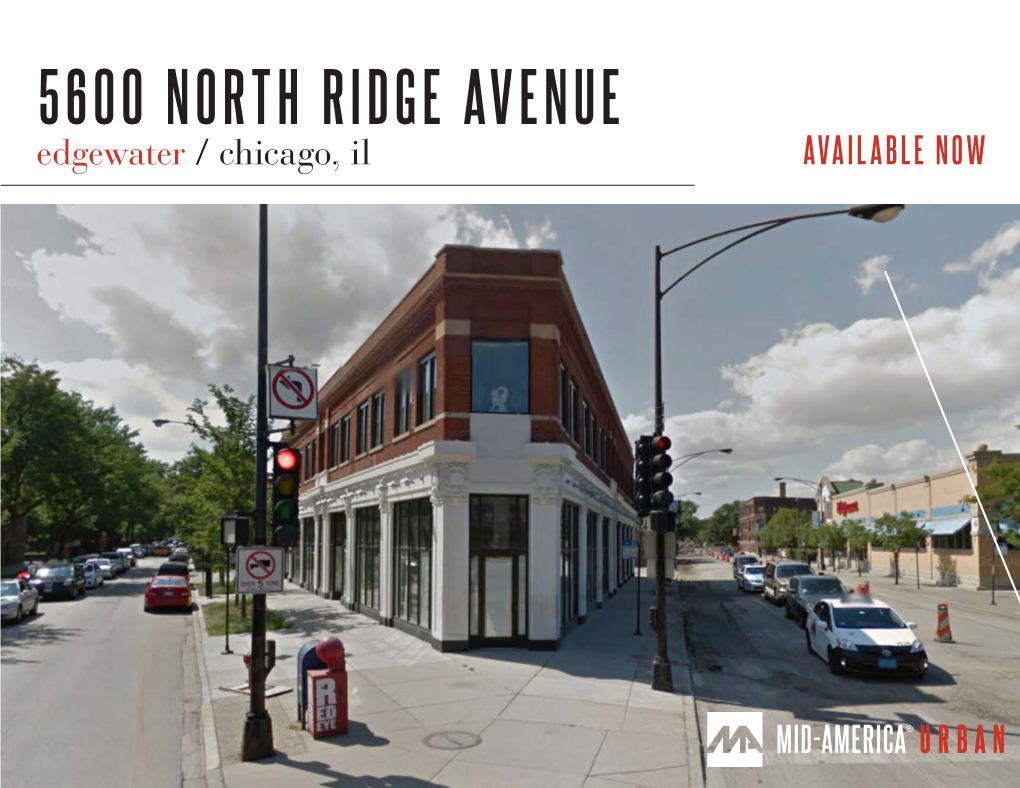 5600 North Ridge Avenue Marketing Flyer 2017.Indd