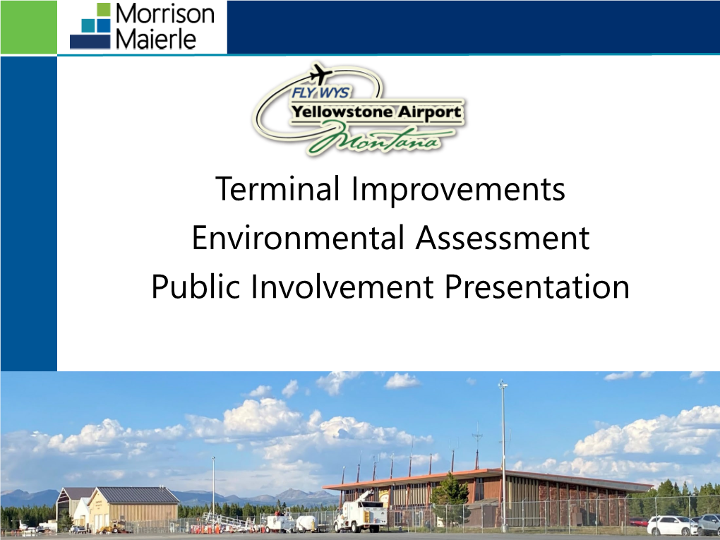 Public Involvement Presentation Slides