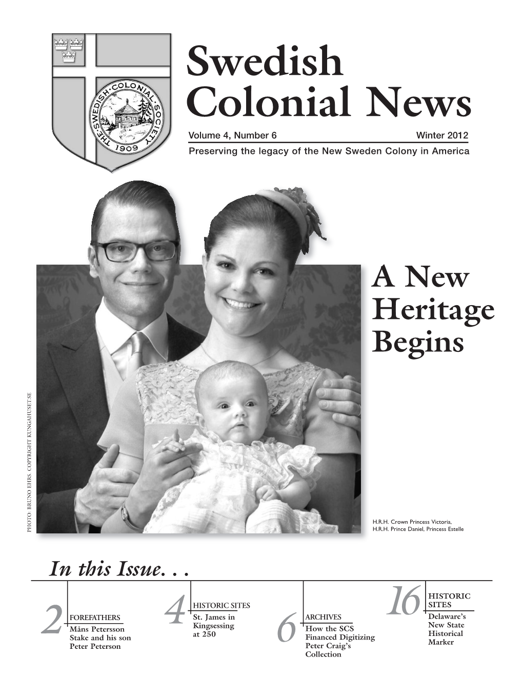 SCS News Winter 2012, Volume 4, Number 6