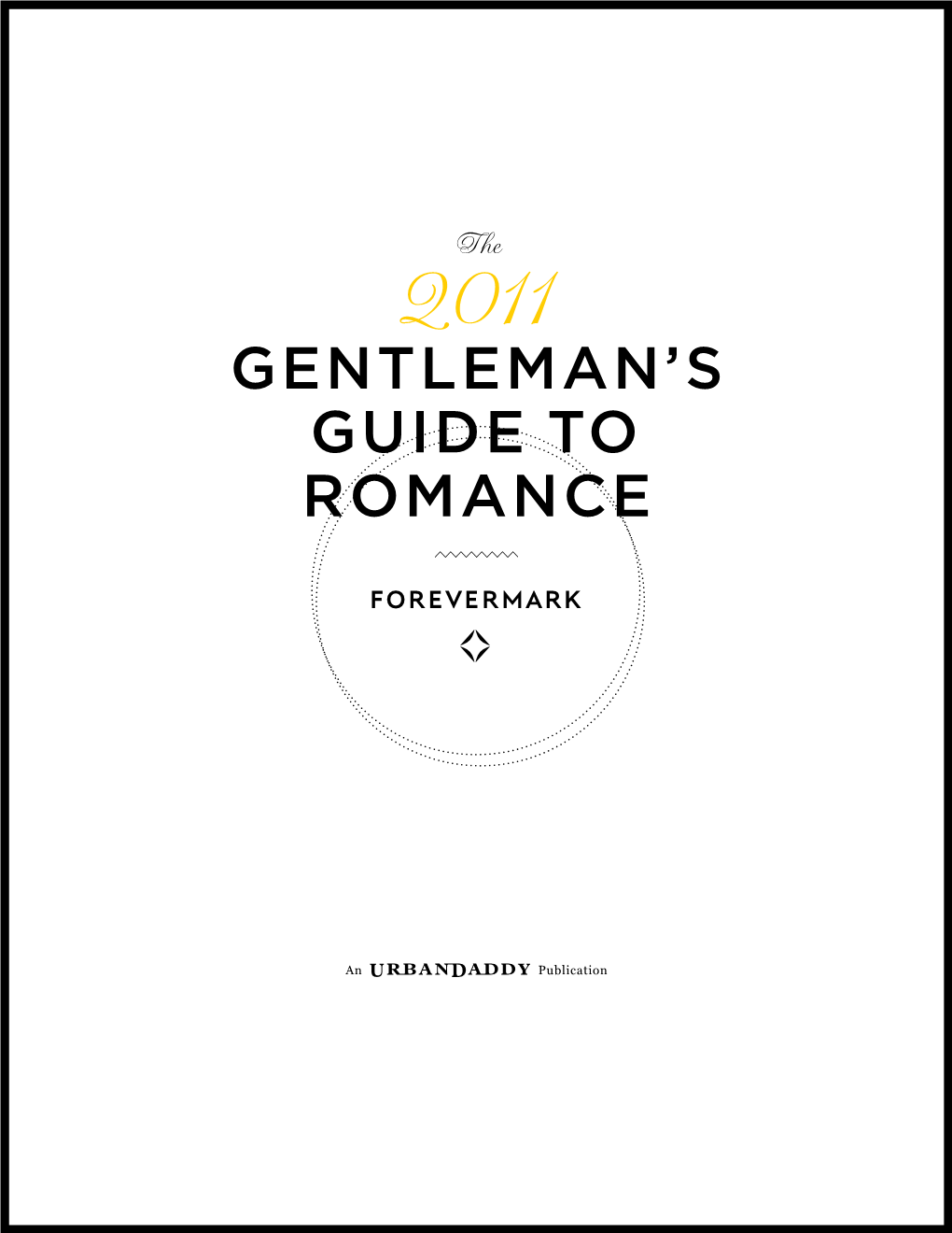 Gentleman's Guide to Romance