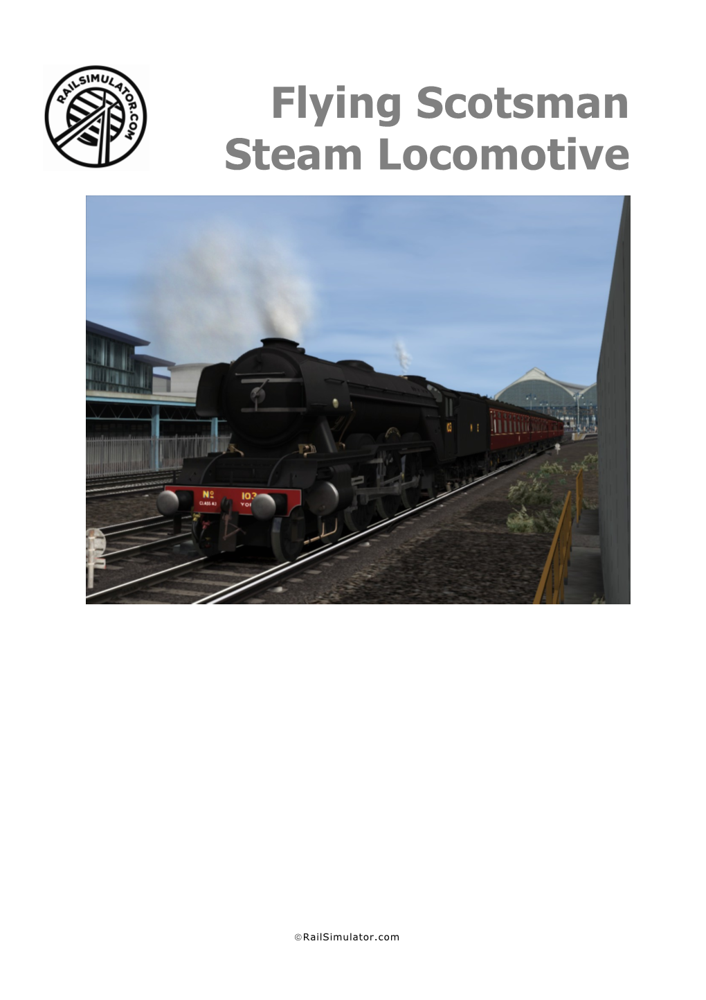 Flying Scotsman Steam Locomotive