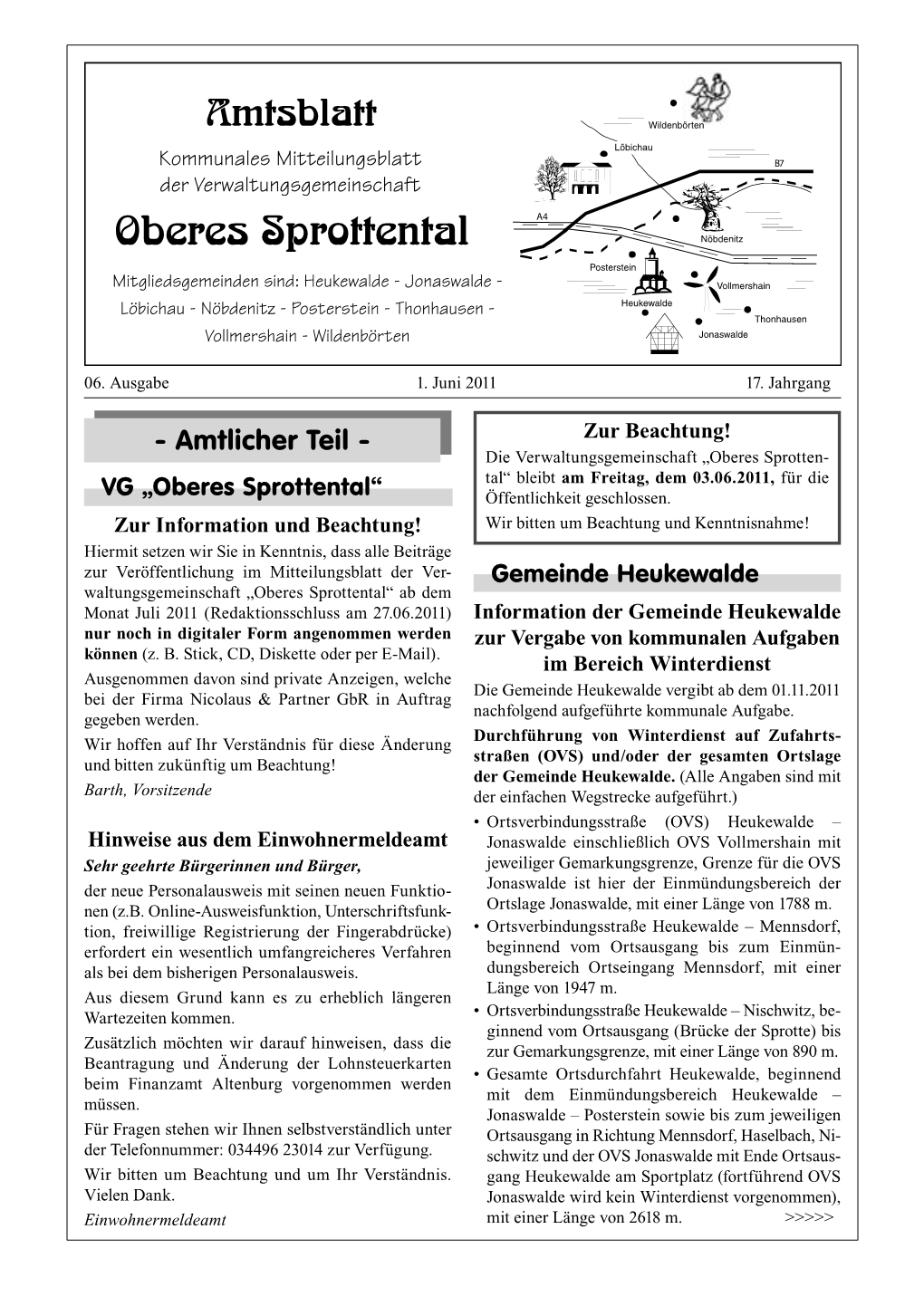 Programm Zum Sportfest Vom 17. Bis 19. Juni 2011