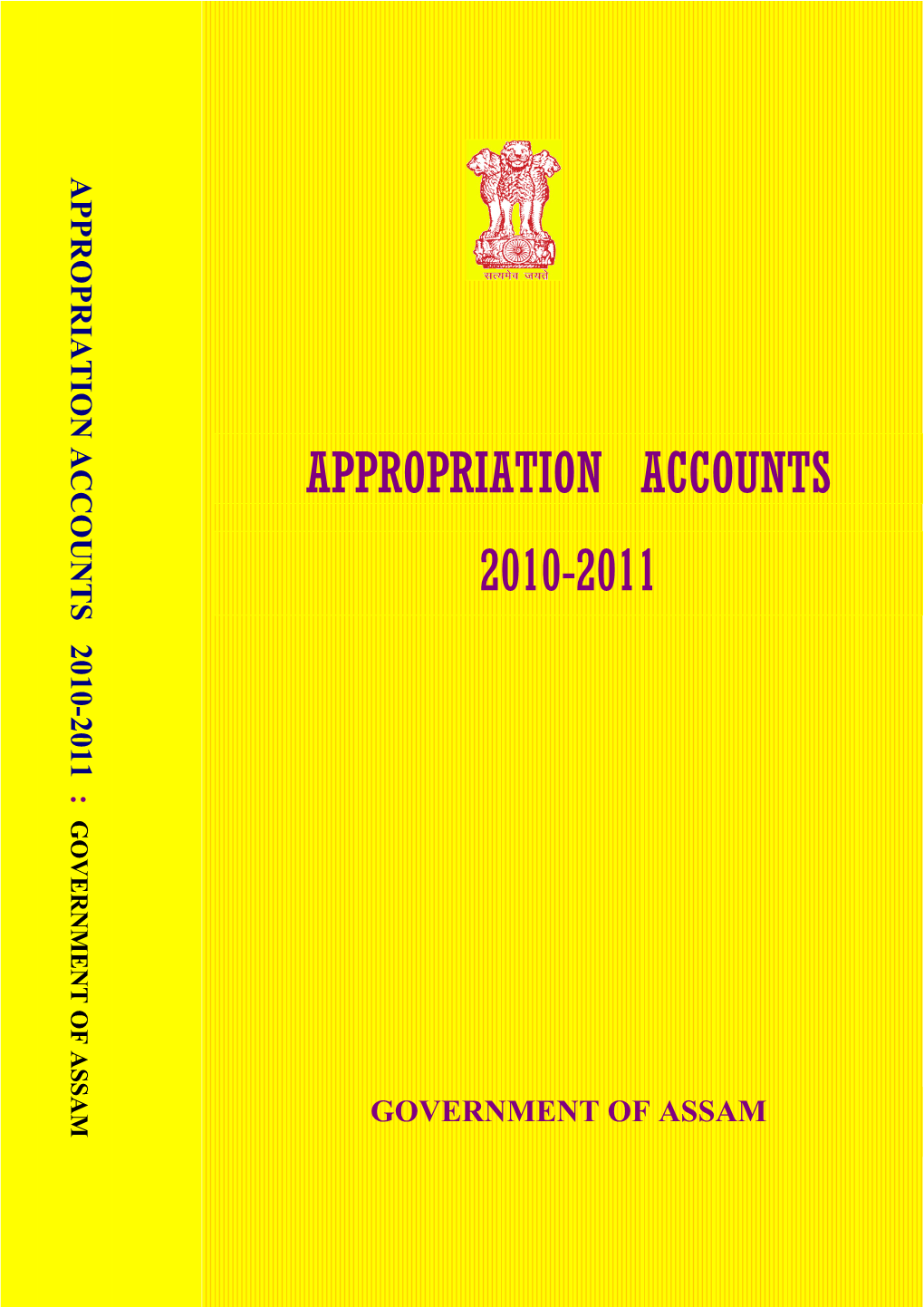 2010-2011 Appropriation Accounts
