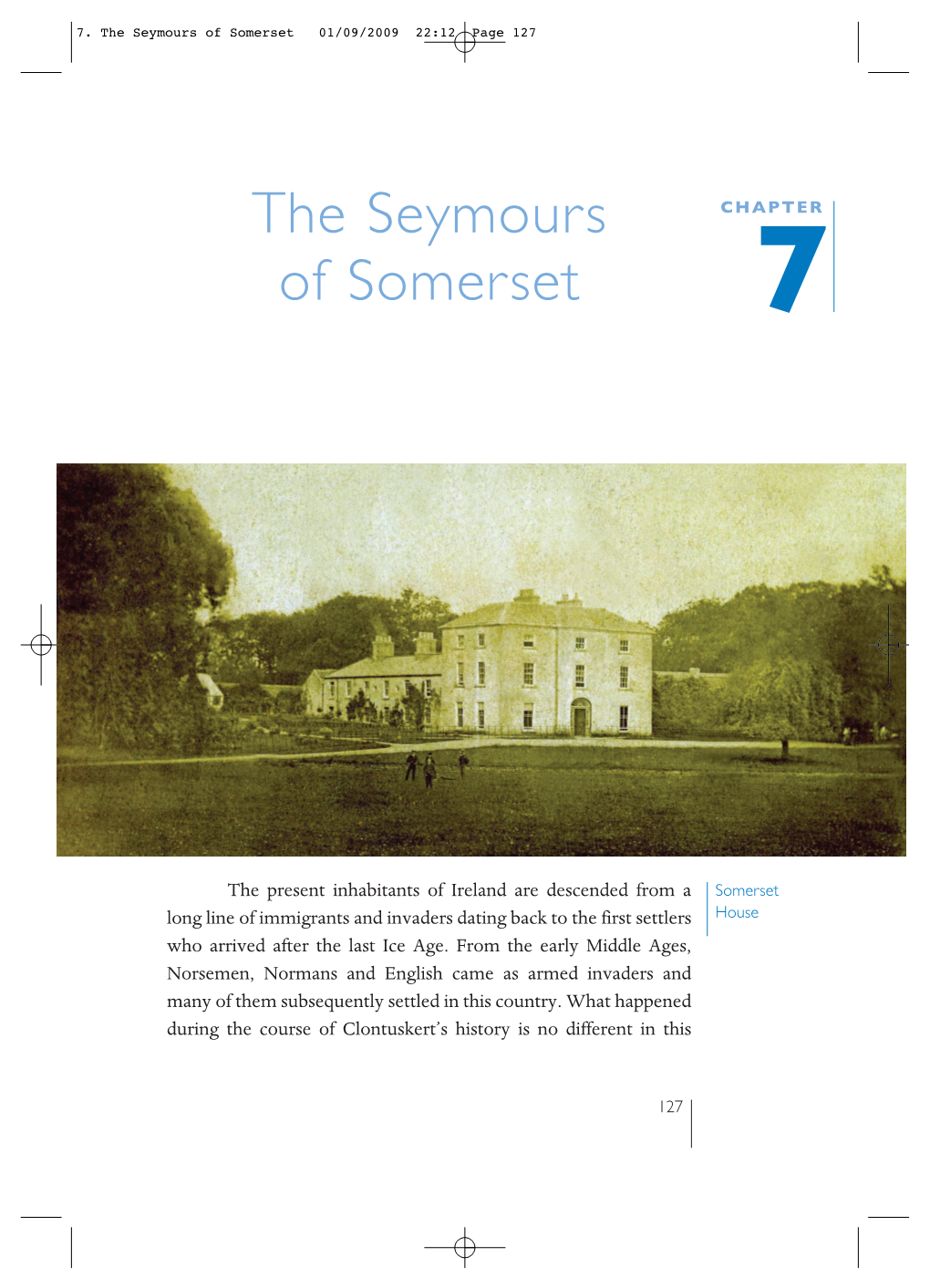 7. the Seymours of Somerset 01/09/2009 22:12 Page 127