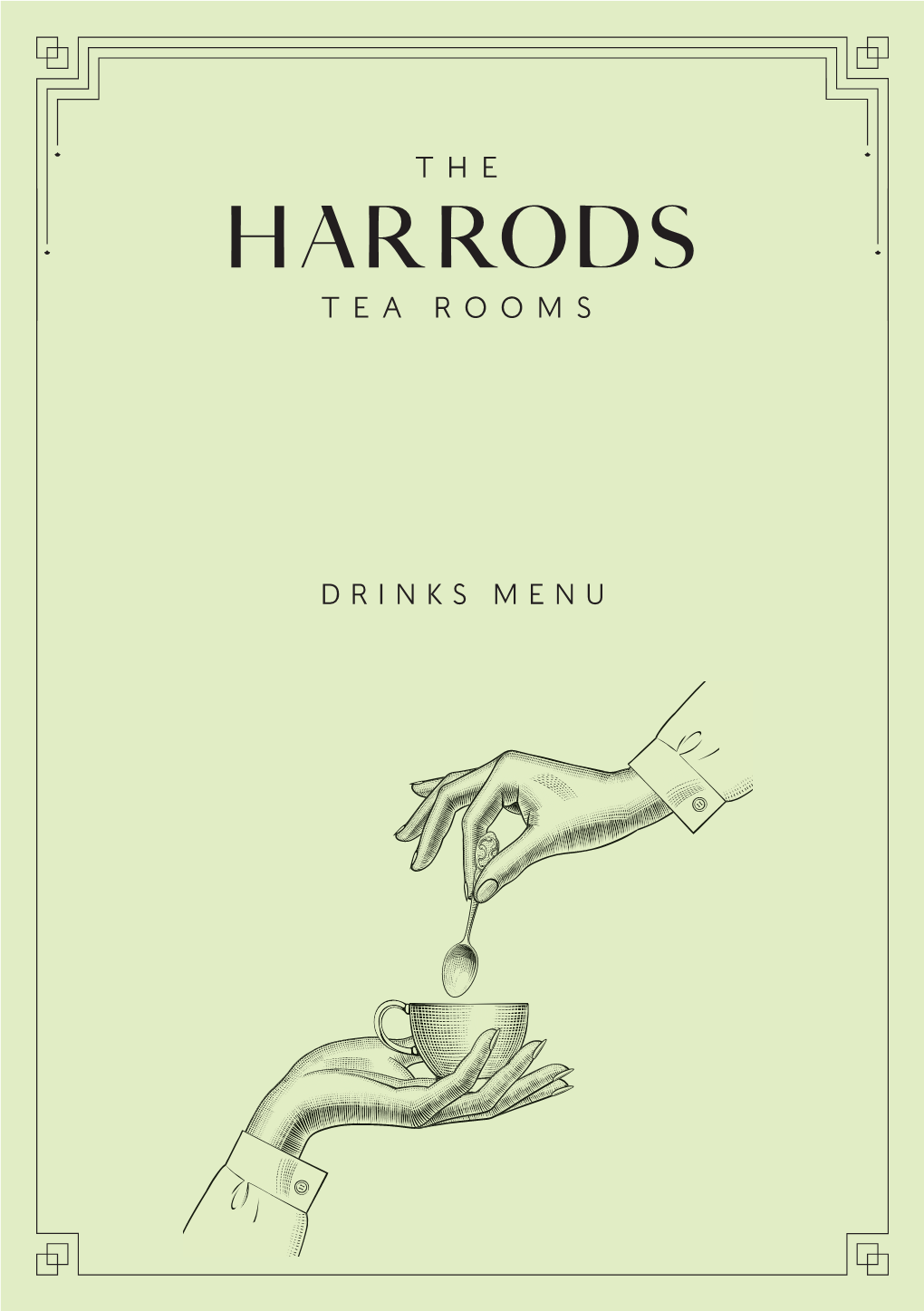 Harrods Tea Room Drinks Menu | Harrods