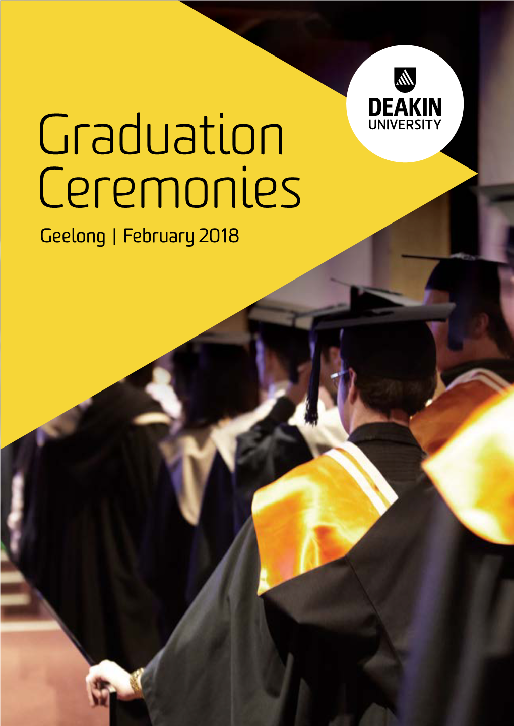 Deakin University Graduations Program