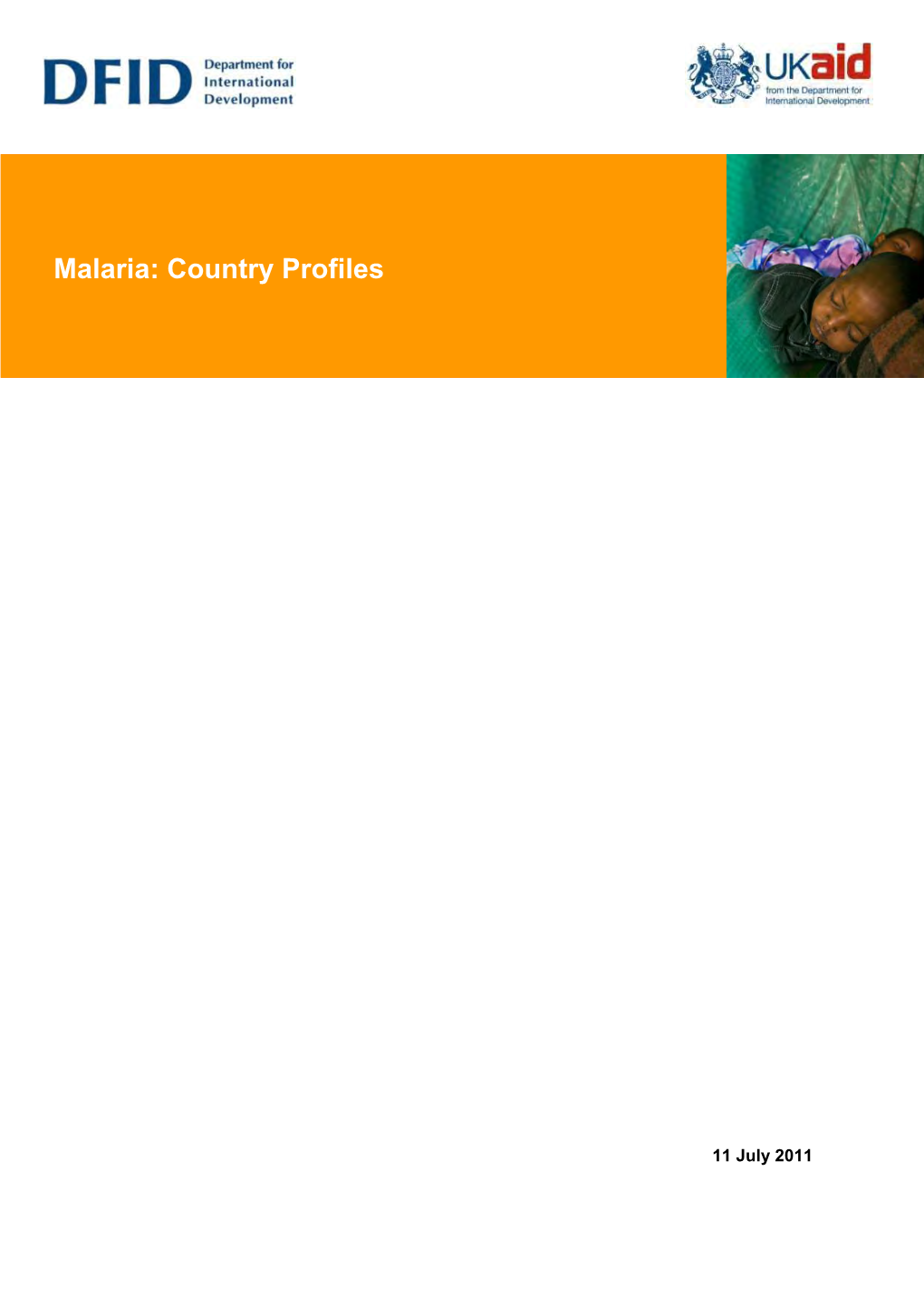 Malaria: Country Profiles