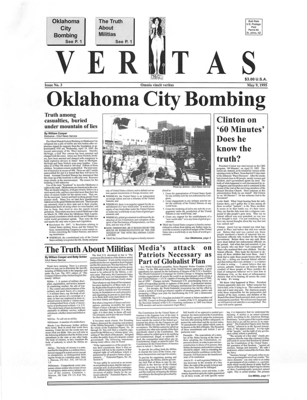 Oklahoma City Bombing Truth Among Casualties, Buried Clinton on Under Mountain of Lies